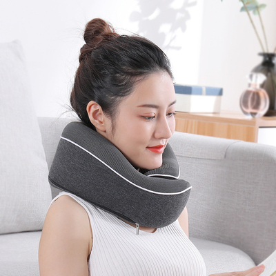 Logo Customized Space Memory Cotton U-shaped Pillow for Neck Support and Storage