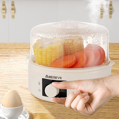 Hotel and Resort Double Layer Egg Cooker Small Power Steamer for Household Dormitories