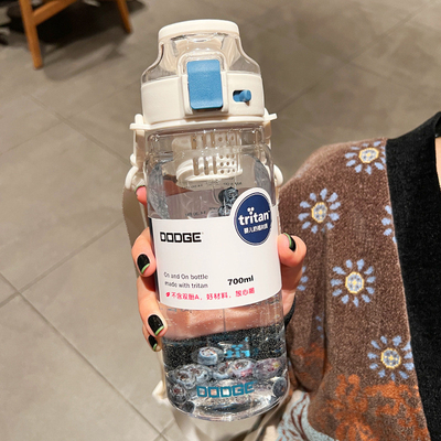 Dodge Summer Tritan Water Bottle Large Capacity 700/900ml for Nonprofit Organizations