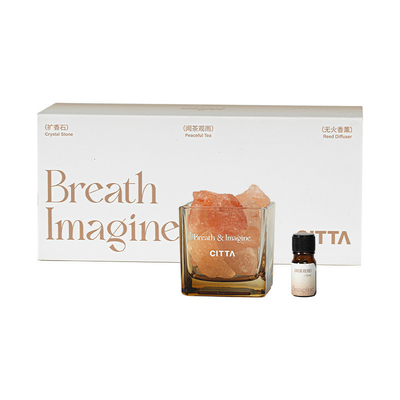 Fireless Aromatherapy Crystal Stone Essential Oil Set Gift Box Agriculture Target End User
