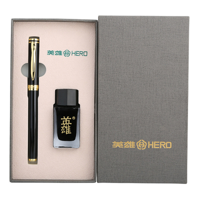 Business Iridium Gold Pen Set Ideal Employee Entry Gift for Church and Religious Gifts