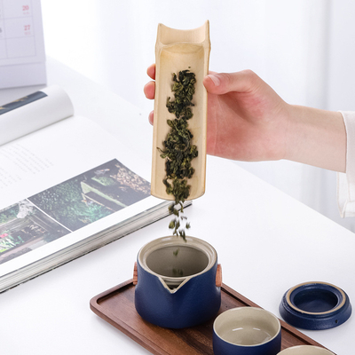 Enhance Your Tea Time with Our Portable Black Pottery Kung Fu Set Education Oriented