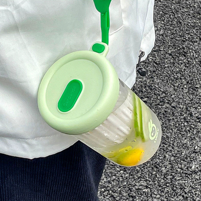 Tea Separation Tea Cup 500ml High Appearance Cold Extraction Cup with Straw Water Cup Activity Gift