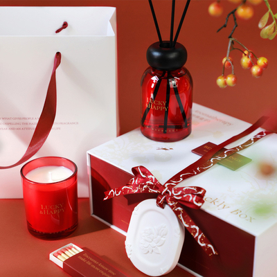 Silk Screen Printing Indoor Aromatherapy Hanger for Year Aromatherapy Candle Gift Set