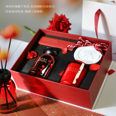 Silk Screen Printing Indoor Aromatherapy Hanger for Year Aromatherapy Candle Gift Set