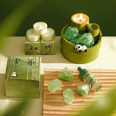 Office Products Fireless Aromatherapy Candle Set Color Printing for Graphics 1 Color