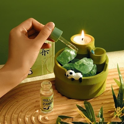 Office Products Fireless Aromatherapy Candle Set Color Printing for Graphics 1 Color