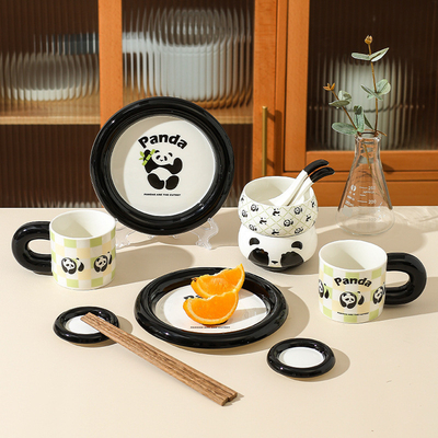 Upgrade Your Hotel and Resort Dining Experience with Panda Cub Ceramic Gift Box Set