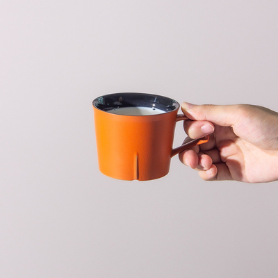 Silk Screen Printing Japanese Minimalist Mug Practical Activity Prize for Coffee Cups