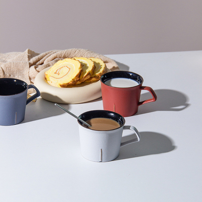 Silk Screen Printing Japanese Minimalist Mug Practical Activity Prize for Coffee Cups