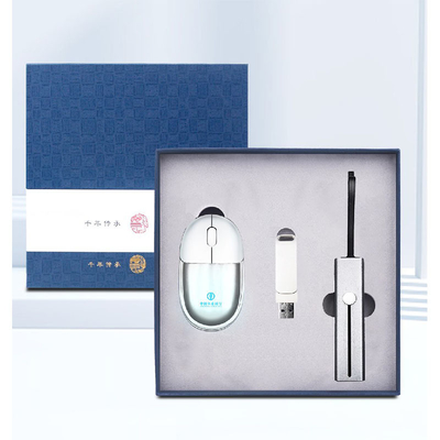 Hotel and Resort Customized Mouse Business Gift Box Set for Multiple Combination Logos