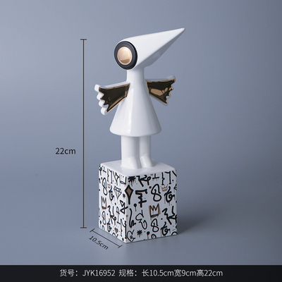 Father's Day Occasion Ada Crow Colored Glazed Ceramic Decoration from Monument Valley