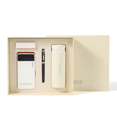 Le Kou Insulation Cup 280ml Newman 22.5W Fast Charge 10000mAh Signature Pen for Customized Business Gift