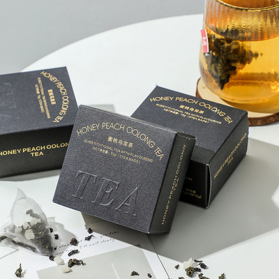 Alumni Relations Tea Gift Peach Oolong Tea in Hot Stamping Packaging March 8th Activity