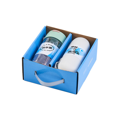 Summer Care Present Customized Logo Two-Piece Set with Water Cup and Capsule Umbrella