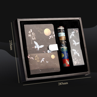 Hand Book Gift Box Sticker and Paper Tape Bookmark Magnetic Button A Creative Ancient Style Combination for Agriculture Office