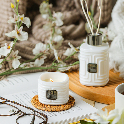 End Gift Vintage Natural Plant Fragrance Gift Box Pure Plant Soybean Wax Fragrance Set