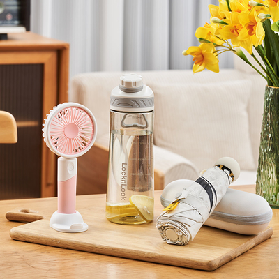 UV Printing Summer Appointment Gift Box Lock Water Cup Portable Fan UV Portable Umbrella