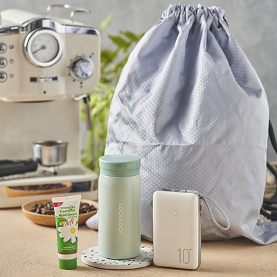 Le Buckle Insulated Cup 200ml Mobile Power Supply Waterproof Backpack Hand Cream Business Gift