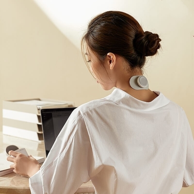 Travel Agency Essential Lefan Portable Massage Sticker with Magical Pulse Cervical Massager Care Gift