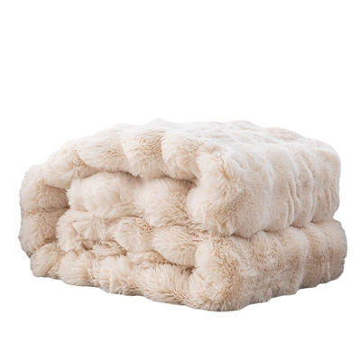 Experience Comfortable Summer Air Conditioning with Tuscany Bubble Rabbit Blanket