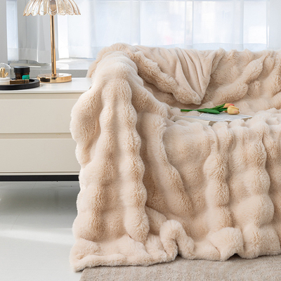 Experience Comfortable Summer Air Conditioning with Tuscany Bubble Rabbit Blanket
