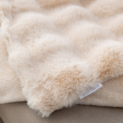 Experience Comfortable Summer Air Conditioning with Tuscany Bubble Rabbit Blanket
