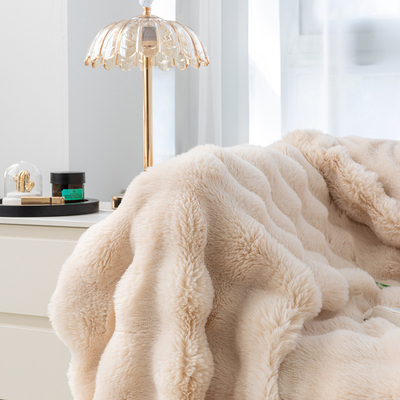 Experience Comfortable Summer Air Conditioning with Tuscany Bubble Rabbit Blanket