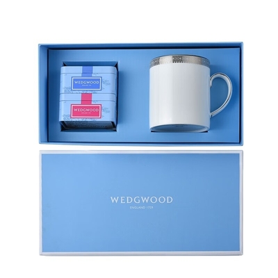 Surprise Your Customers with This Platinum Lace Mug and Portable Tea Jar Gift Box Set