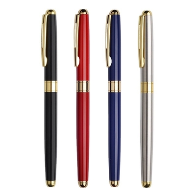 Colorful Graphics 2 Color Printing on All Metal Signature Pen for Business Event Gift