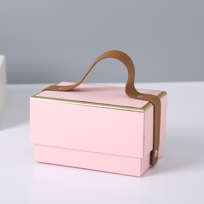 Silk Screen Printing Exquisite Handheld Gift Box for Christmas Birthday and Flower Gifts