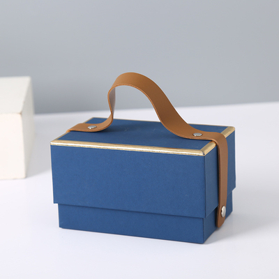Silk Screen Printing Exquisite Handheld Gift Box for Christmas Birthday and Flower Gifts
