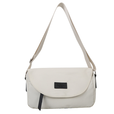 Customer's Logo Fashionable Commuter Bag Solid Color Simple Crossbody Bag Employee Gift