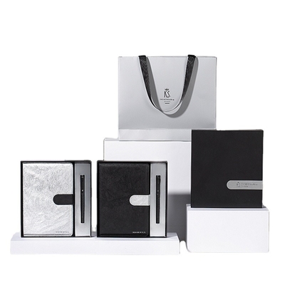 Father's Day Occasion High End Notebook and Pearl Pen Set for Business Souvenir Gift