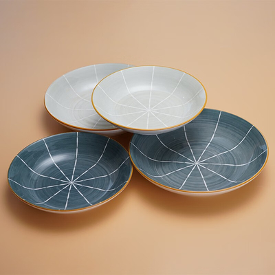 16-Piece Chinese Ceramic Tableware Set Perfect for Gifting to Elderly Grandparents