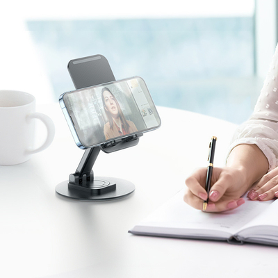 Customer's Logo Color Printing Foldable and Rotatable Desktop Stand for Digital Gift