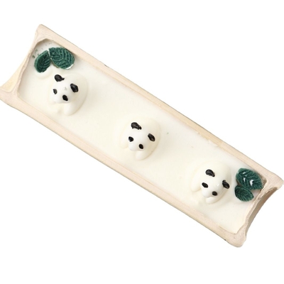 Customized Bamboo Candle Good Night Panda Aromatherapy for Hotel and Resort Guests