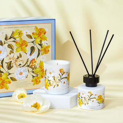 Customer's Logo Aromatherapy Gift Box Set Essential Oil Candle for Women Souvenir Gifts