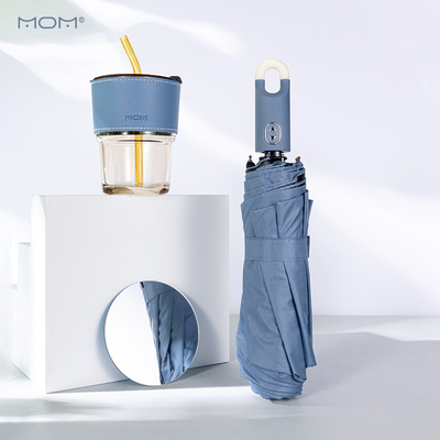 1 Color Graphics Printing Glass Cup and Vinyl Umbrella Two-piece Set Ideal for Outdoor