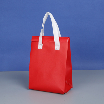Logo Customer's Logo Customized Aluminum Foil Non-Woven Insulation Bags for One-Time