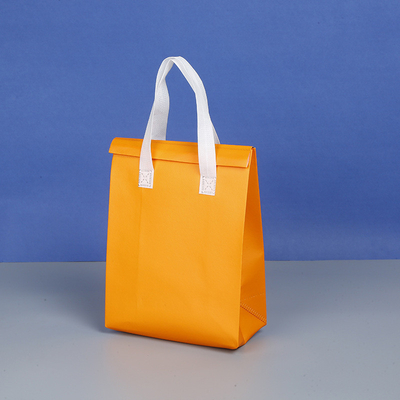 Logo Customer's Logo Customized Aluminum Foil Non-Woven Insulation Bags for One-Time