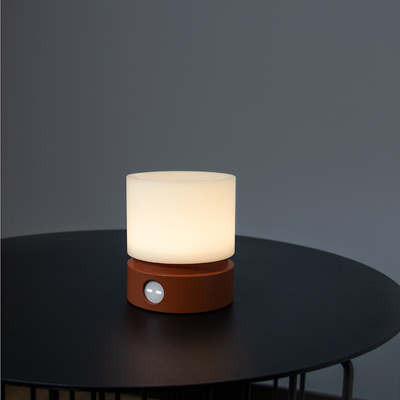 Stepless Touch LED Table Lamp HBK Cylindrical Light USB Night Light for Year Occasion