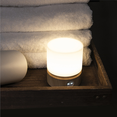 Stepless Touch LED Table Lamp HBK Cylindrical Light USB Night Light for Year Occasion
