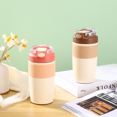 Church and Religious Gifts 316 Stainless Steel Flip Top Thermos Mug for Coffee Drinking