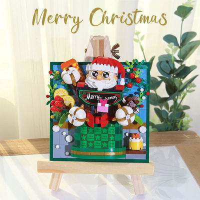 Christmas Roses Sunflowers and Lilies Small Grain Building Blocks for 3D Printmaking