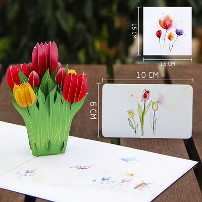 Surprise Your Teacher with a 3D Tulip Greeting Card Silk Screen Printing Techniques