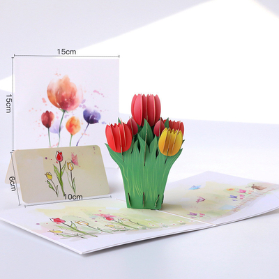 Surprise Your Teacher with a 3D Tulip Greeting Card Silk Screen Printing Techniques