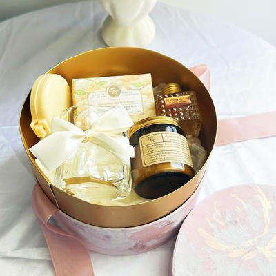 Eco-friendly Material Customized Pink Gift Set for Banquet Gifts and Wedding Gifts