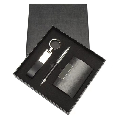 Custom Logo Practical Business Card Holder Keychain Pen for Customers and Office Gifts