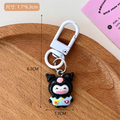 Hotel and Resort Creative Gift Cute Cartoon Keychain Pendant for Business Giveaways
